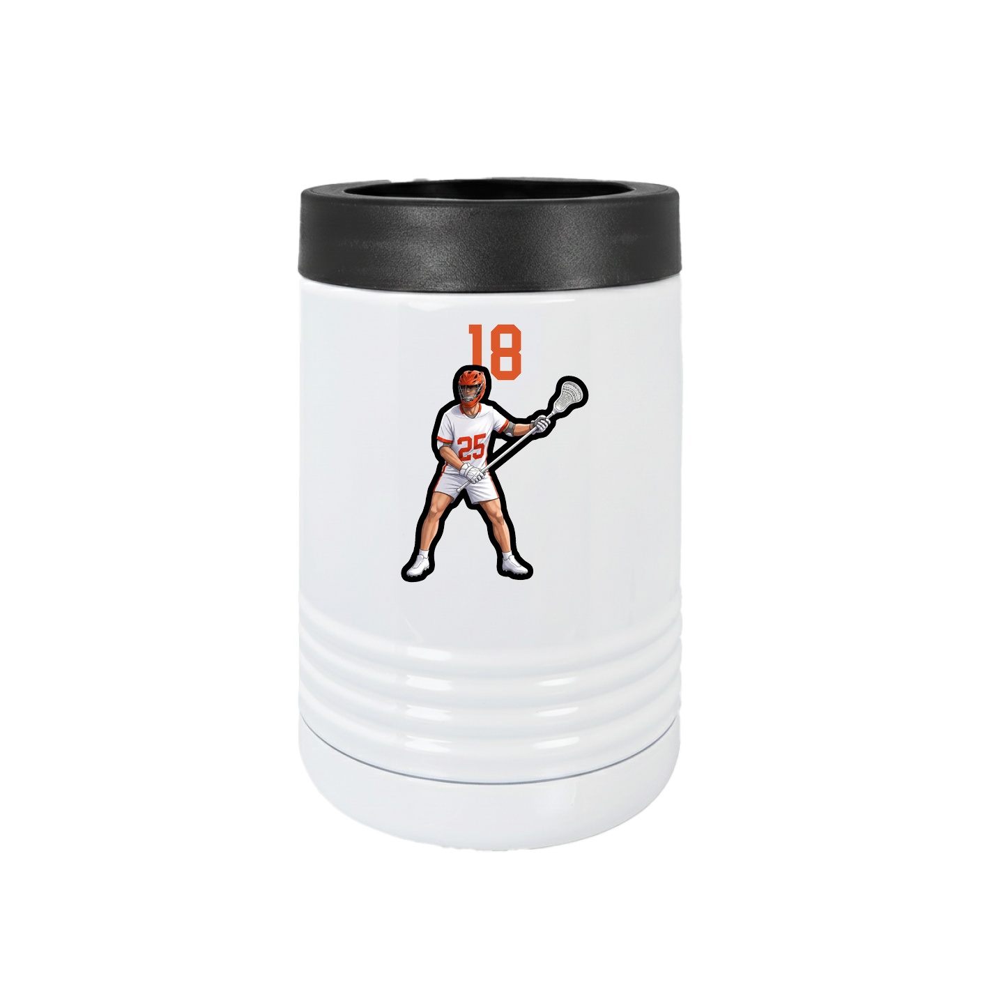 Beverage Holder — Number Top in White