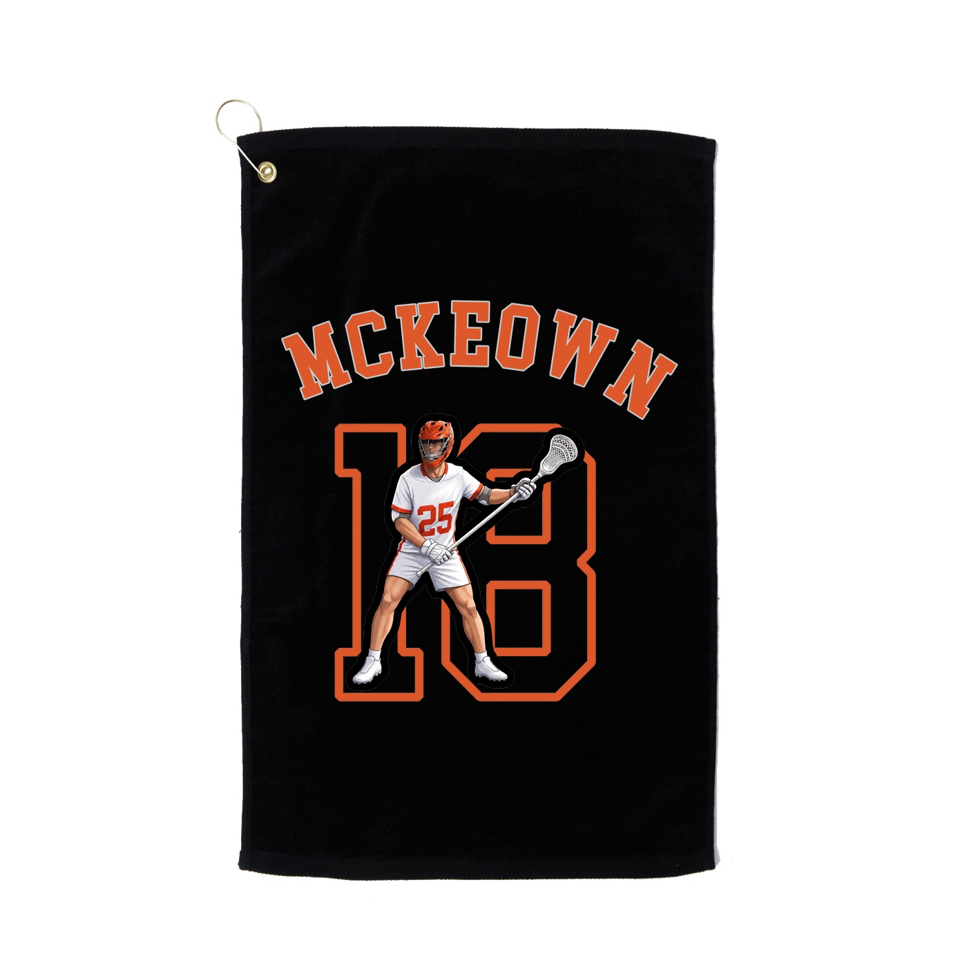 Golf Towel — Shirsey Arch in Black