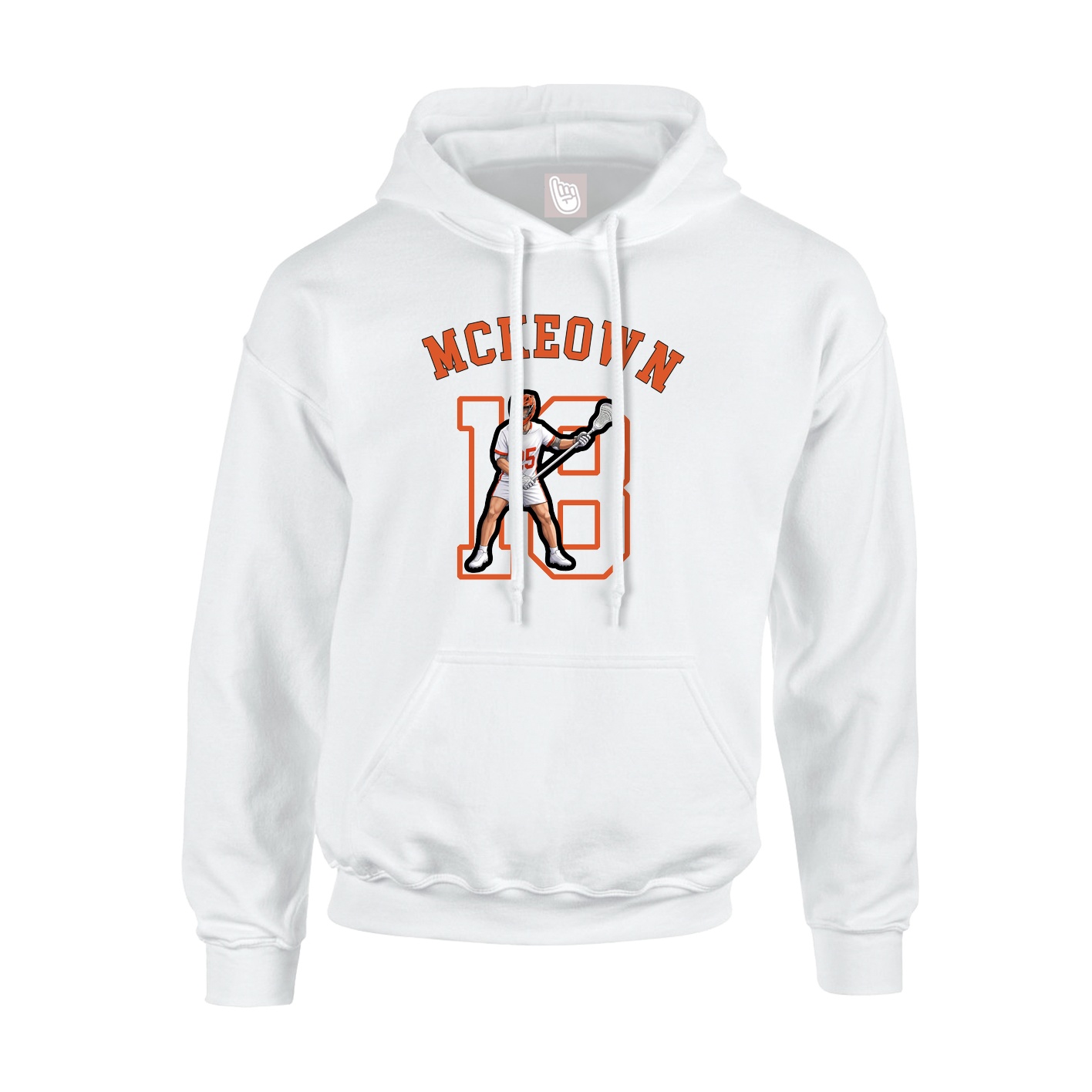 Hoodie — Shirsey Arch in White