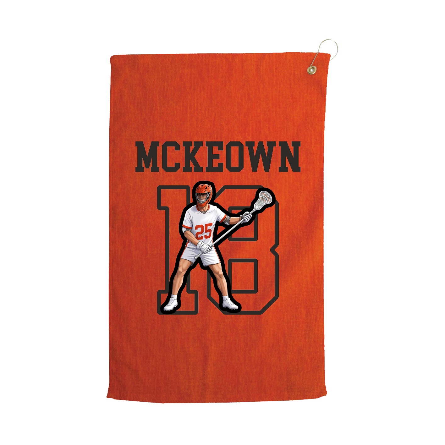 Golf Towel — Shirsey in Orange