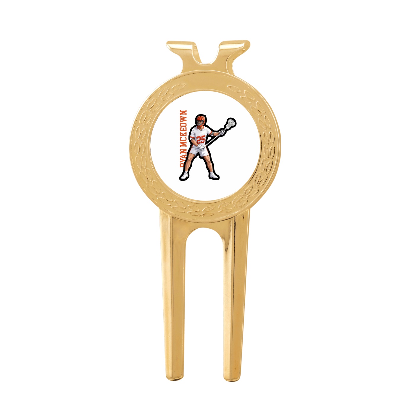 Divot Tool with Ball Marker — Name Vertical in Classic