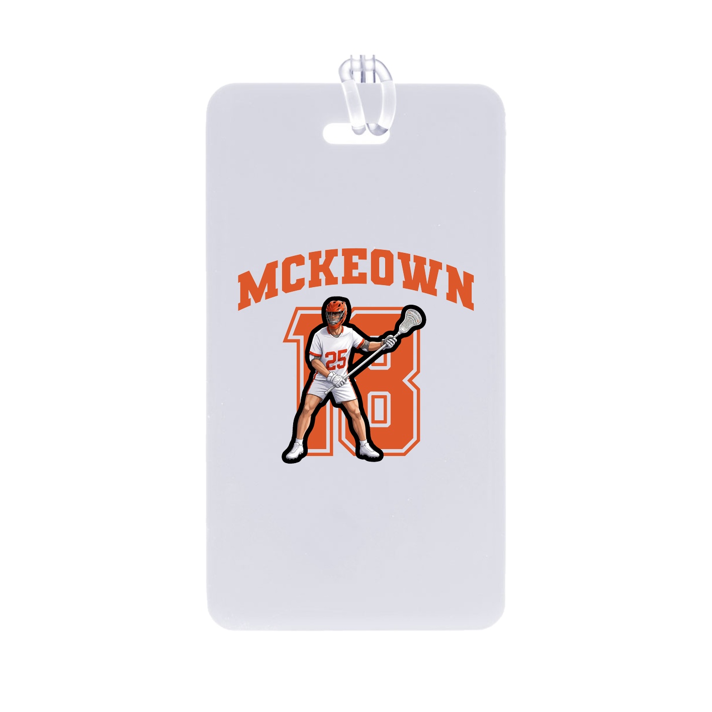 Bag Tag — Number in Classic