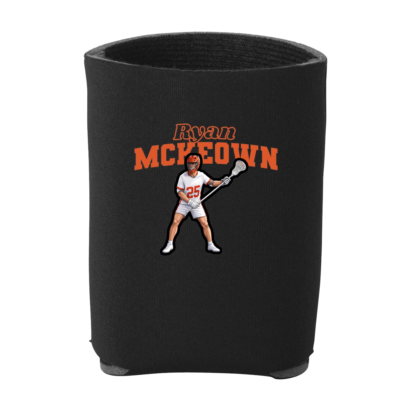 Can Holder — Name Arch in Black
