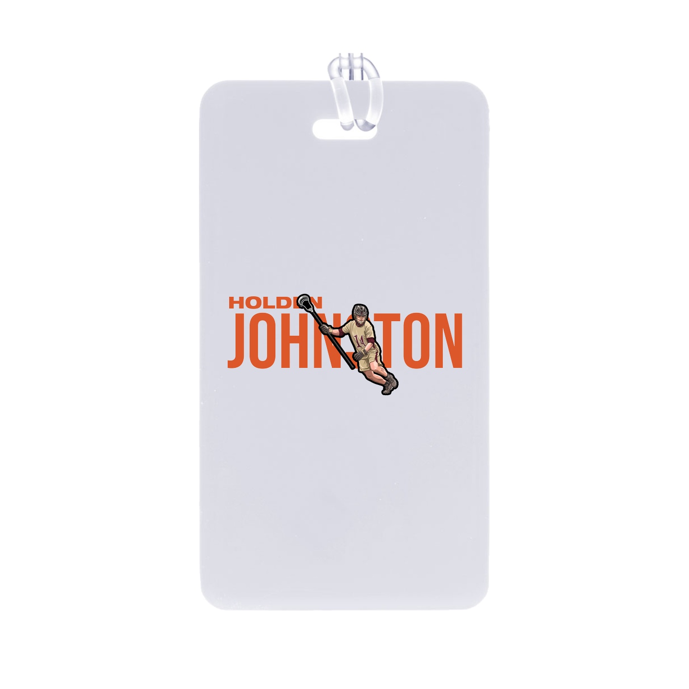 Bag Tag — Player Name in Classic