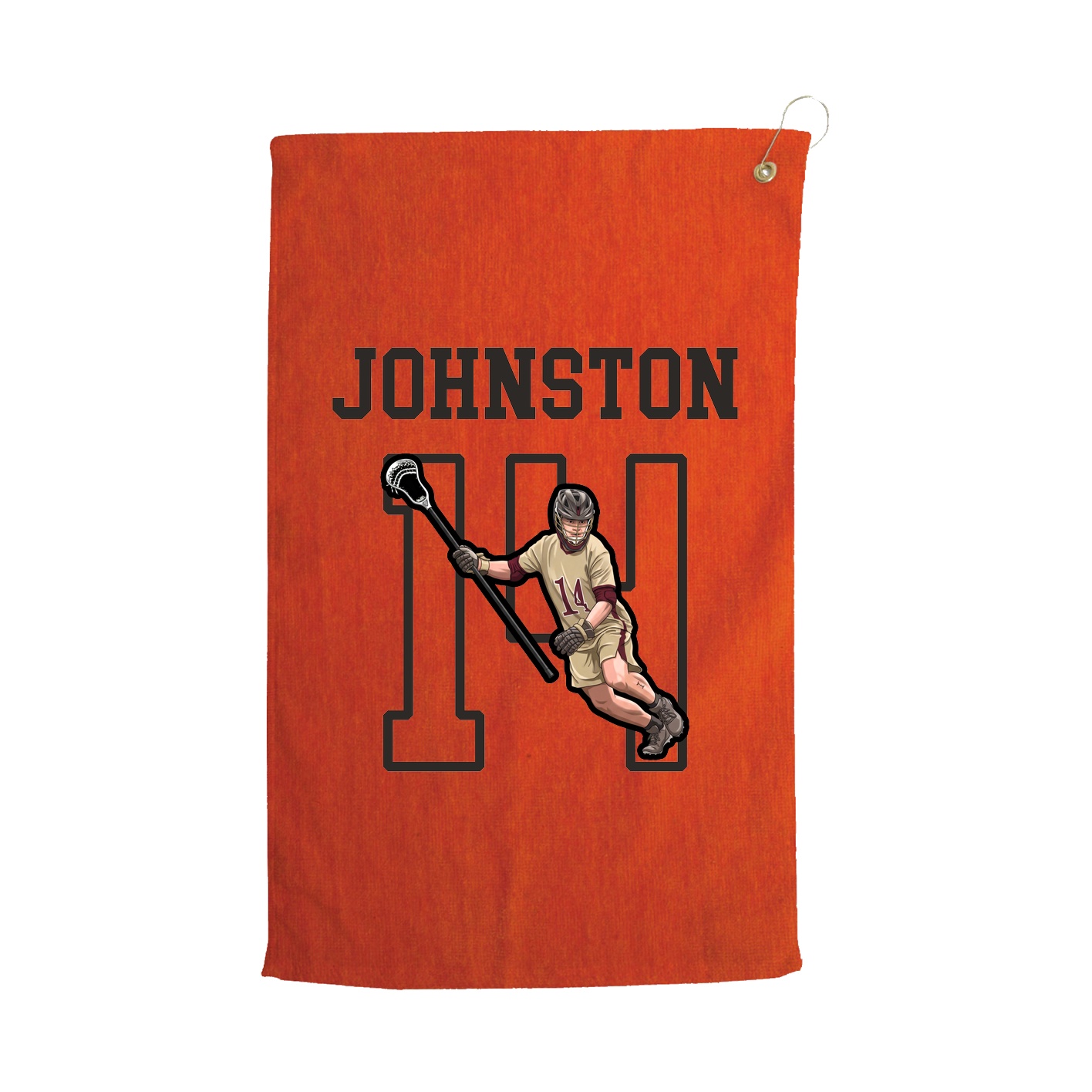 Golf Towel — Shirsey in Orange