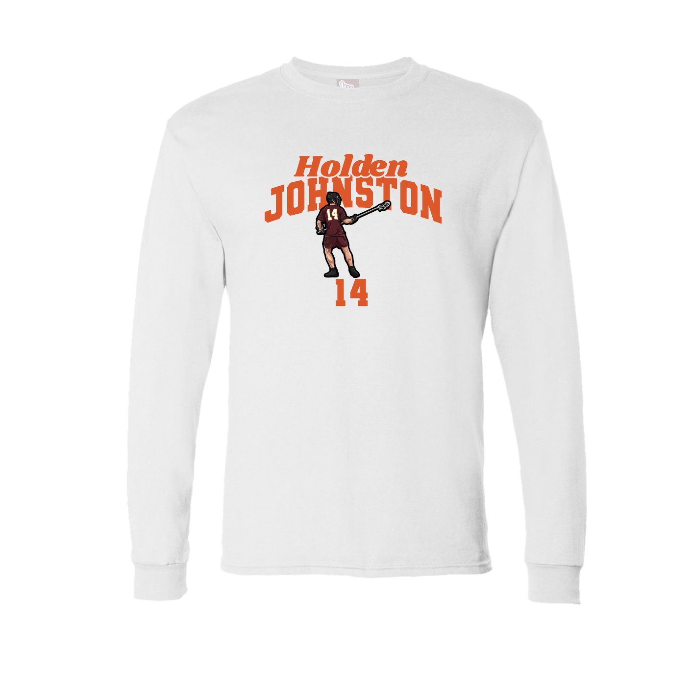 Long Sleeve Tee — Signature Arch in White