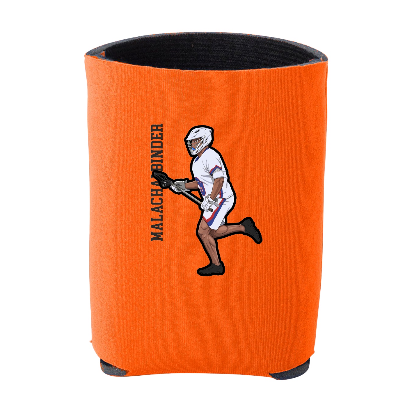 Can Holder — Name Vertical in Orange