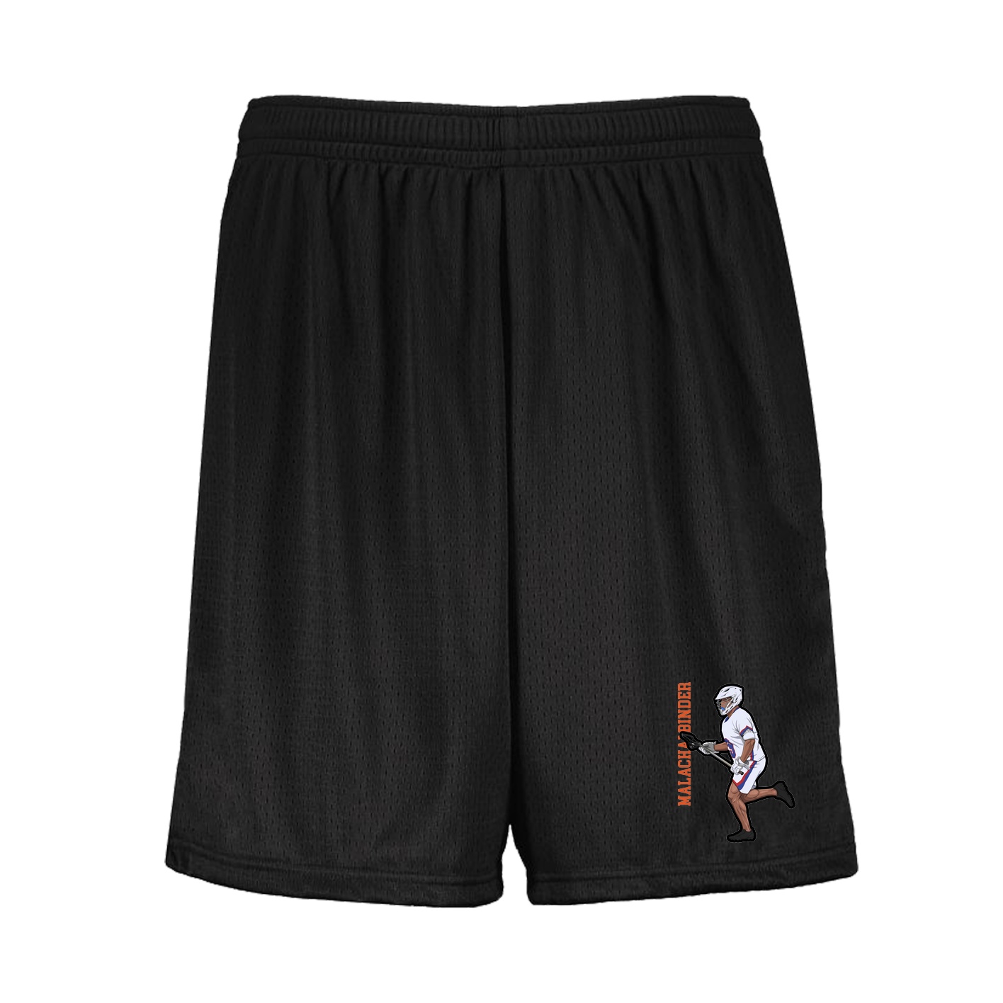 Shorts — Name Vertical in Black
