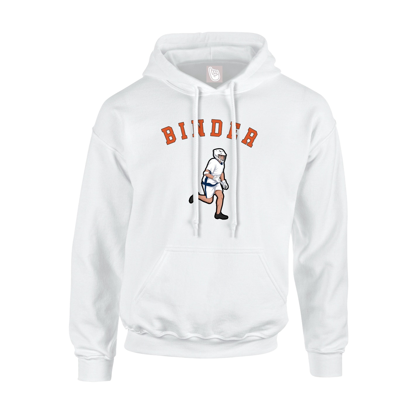 Youth Hoodie — Shirsey Arch in White