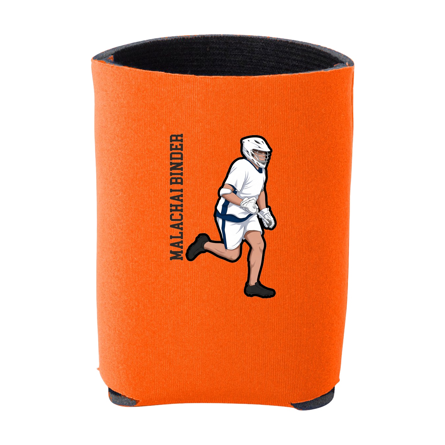 Can Holder — Name Vertical in Orange