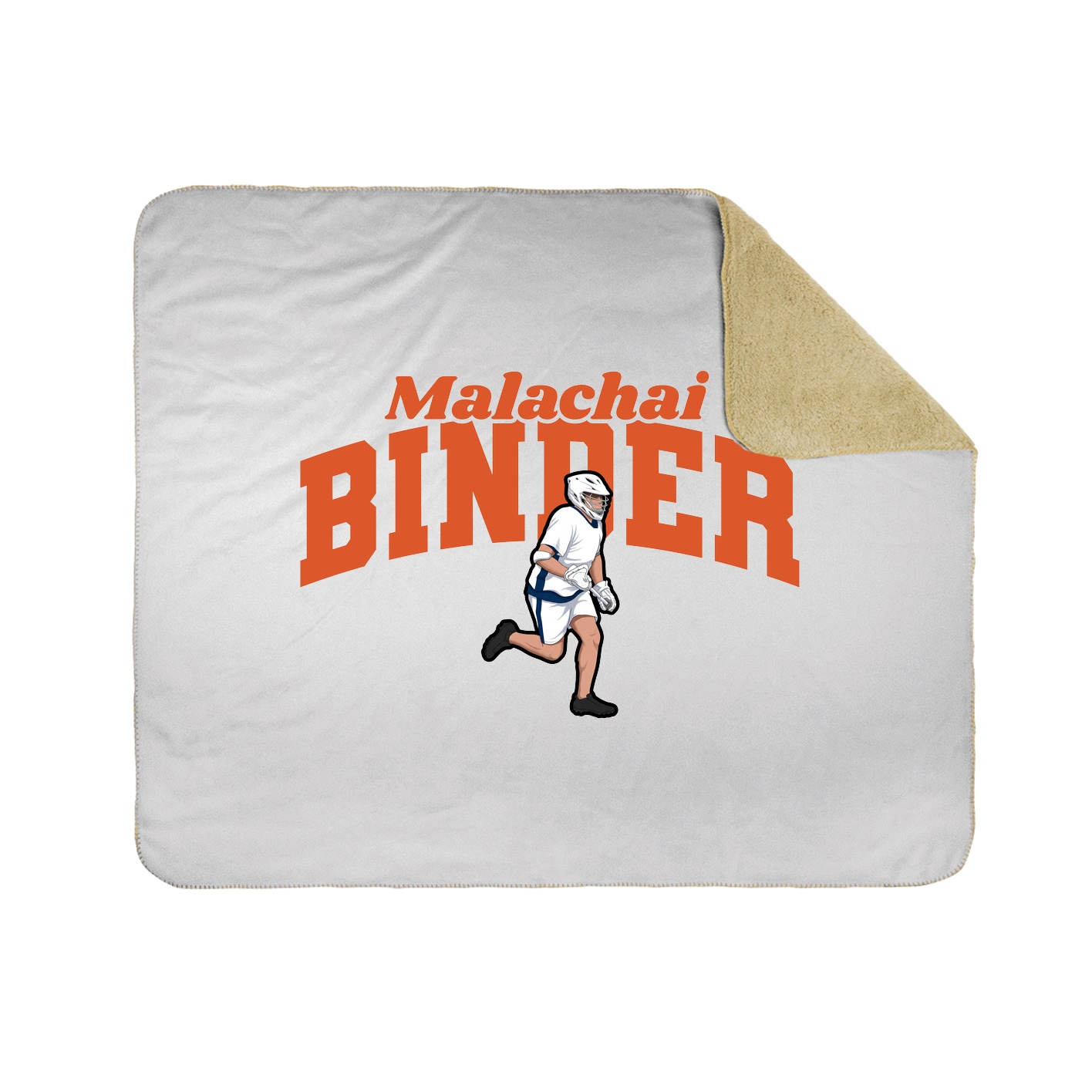 Throw Blanket — Signature Arch in White