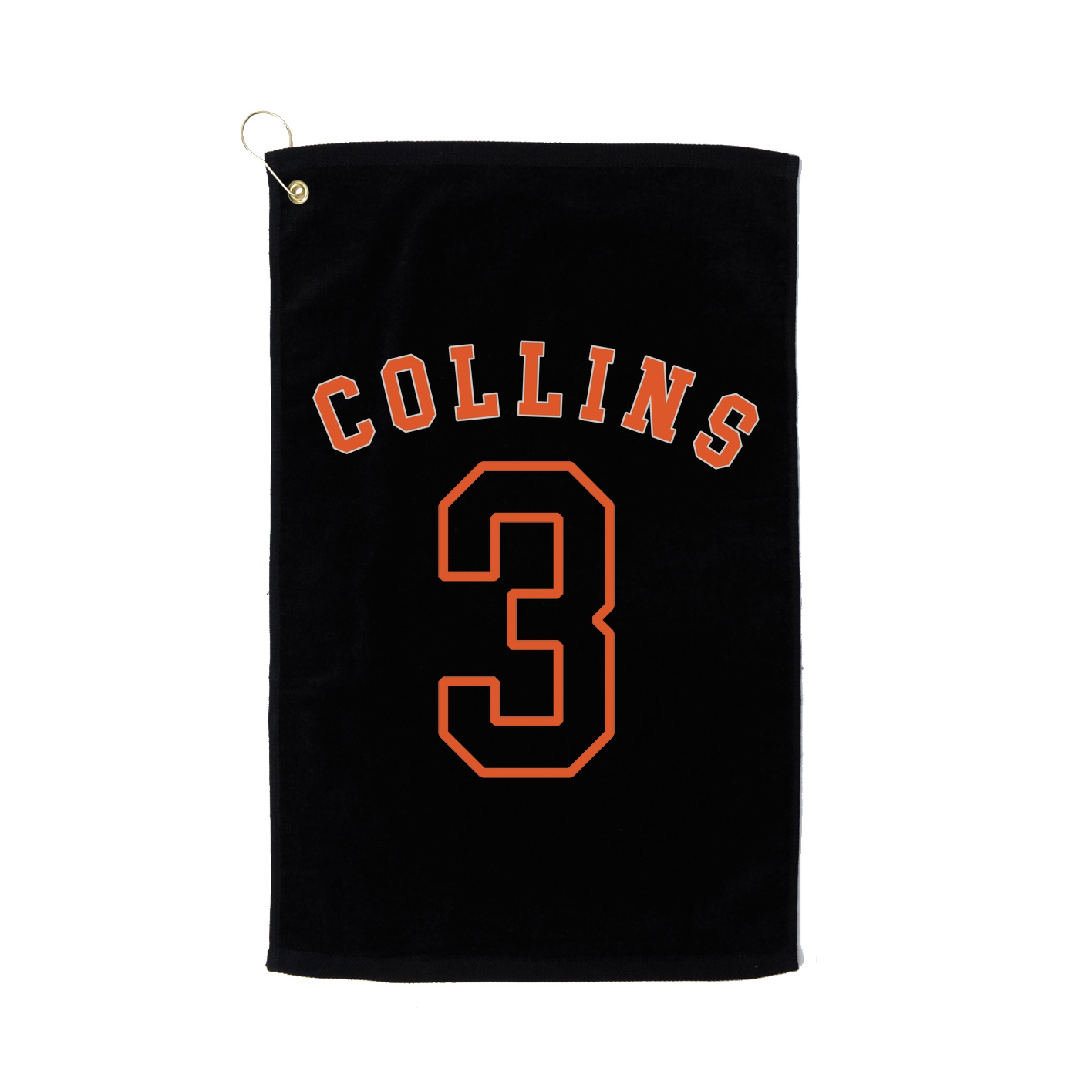 Golf Towel — Shirsey Arch in Black