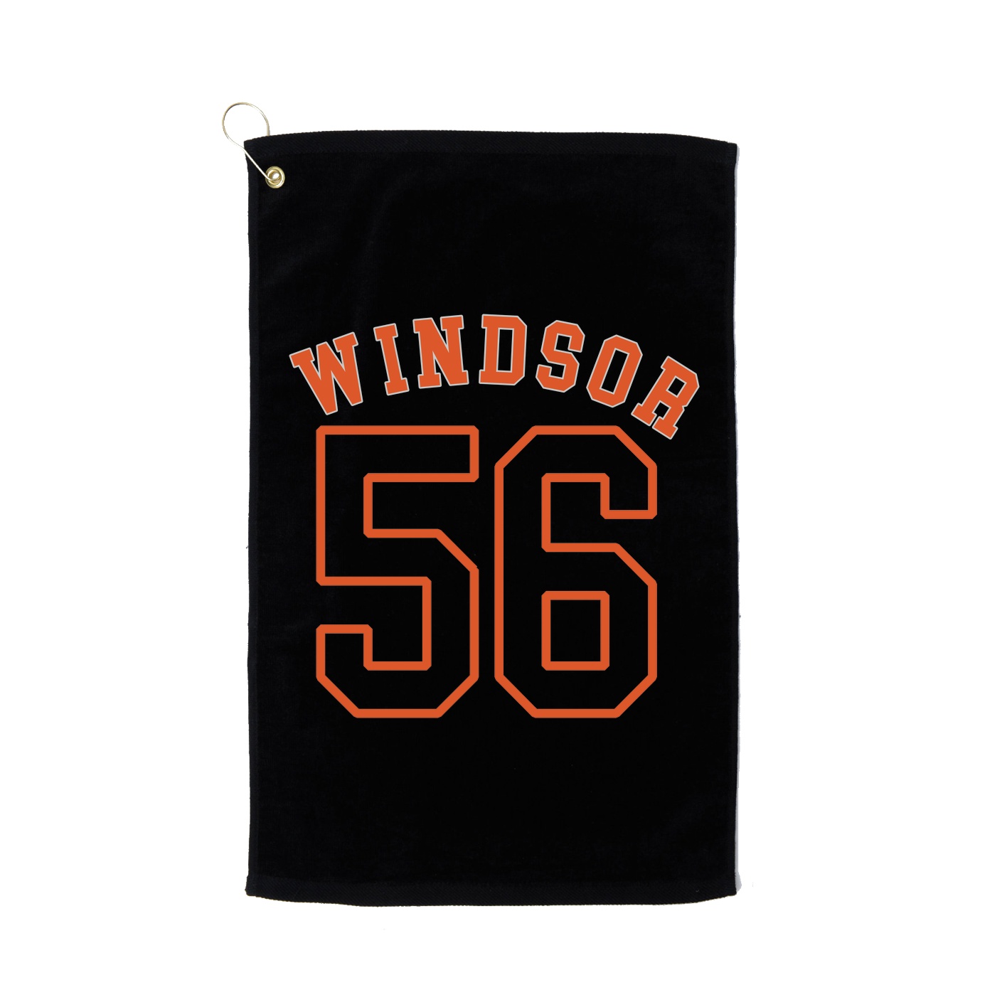 Golf Towel — Shirsey Arch in Black