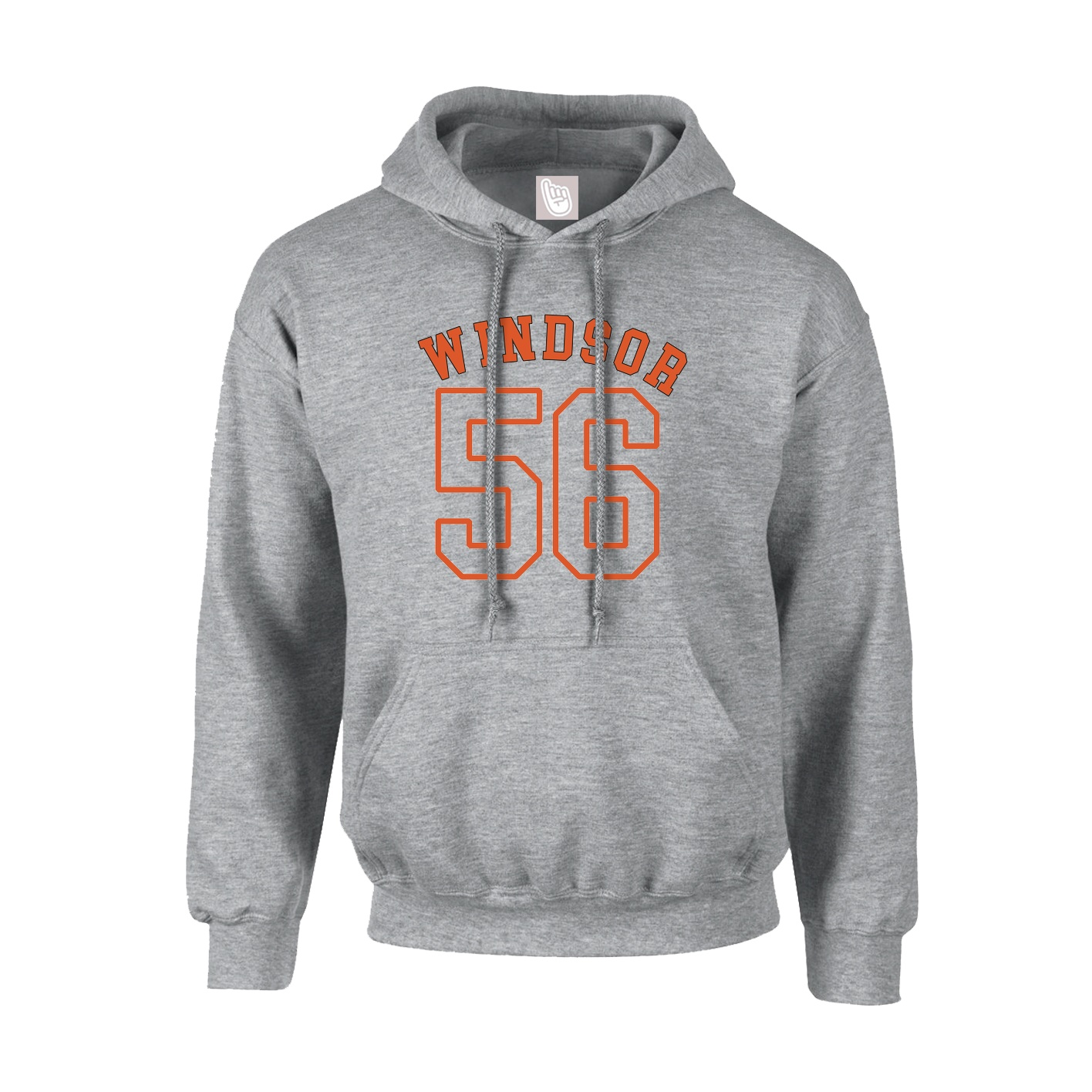 Youth Hoodie — Shirsey Arch in Grey