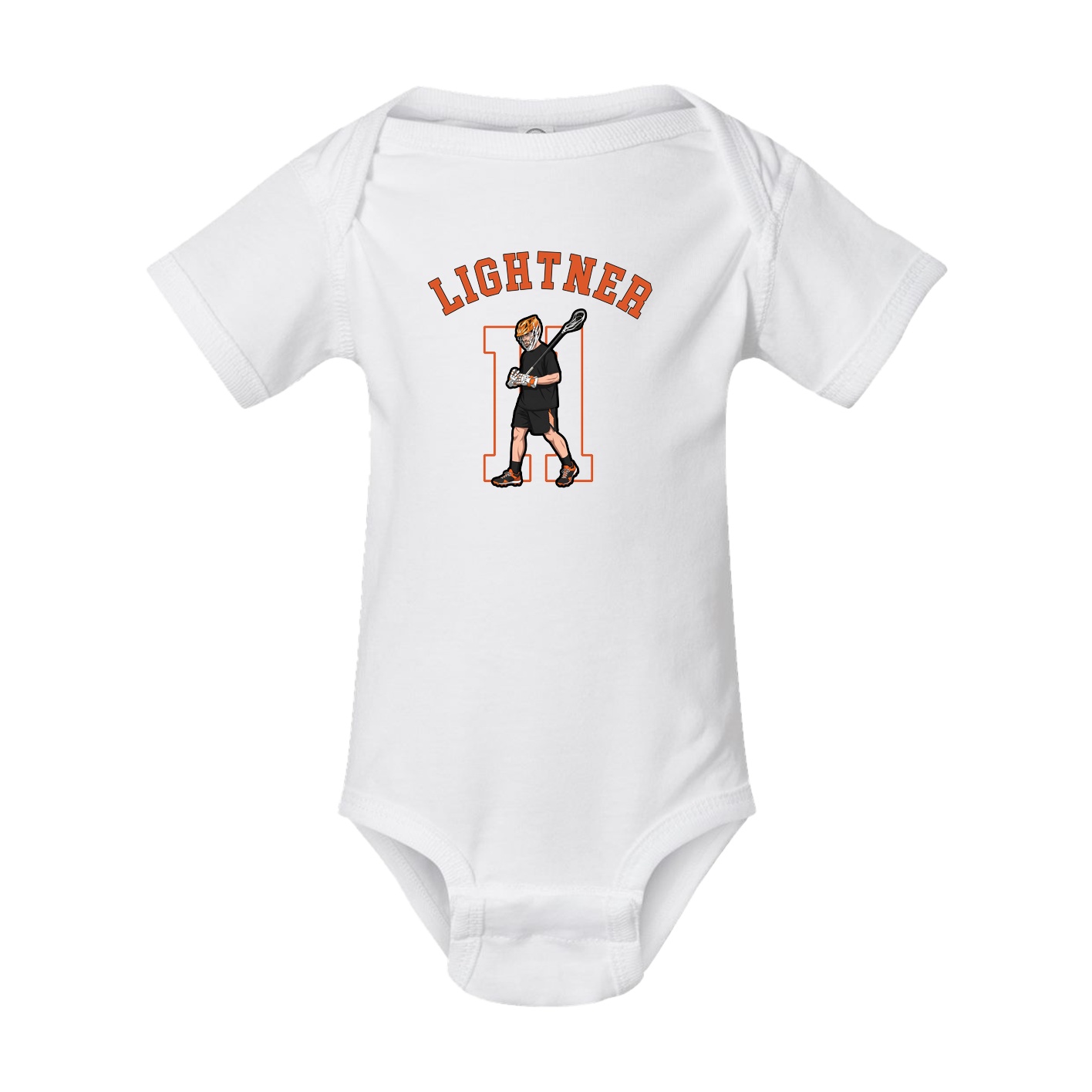 Baby Onesie — Shirsey Arch in White