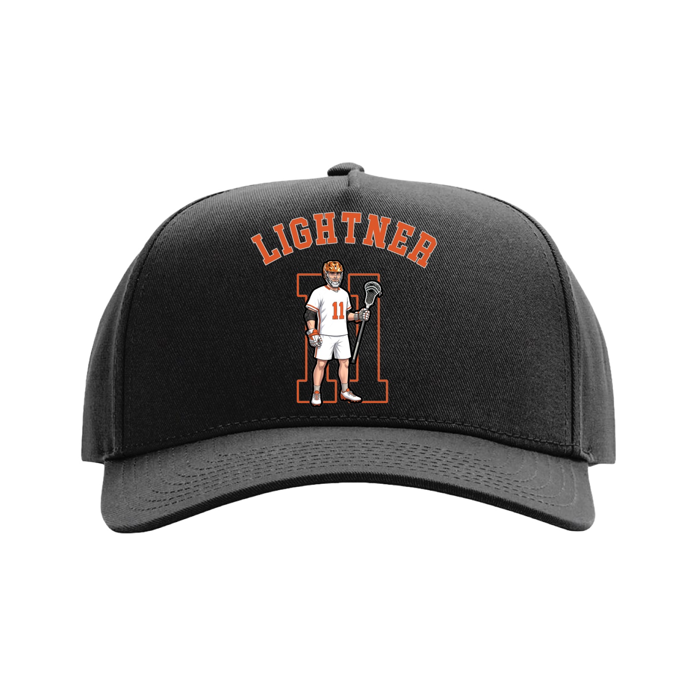 Full Fabric Five-Panel Champ Cap
