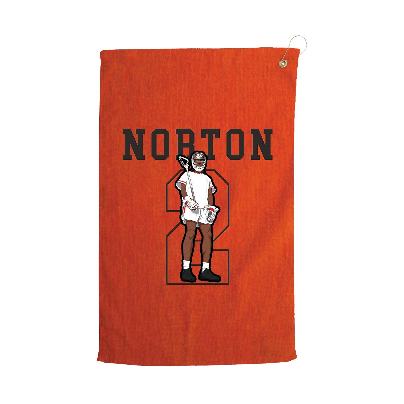 Golf Towel — Shirsey in Orange