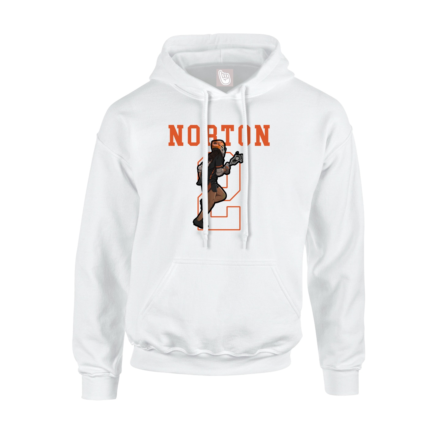 Hoodie — Shirsey in White