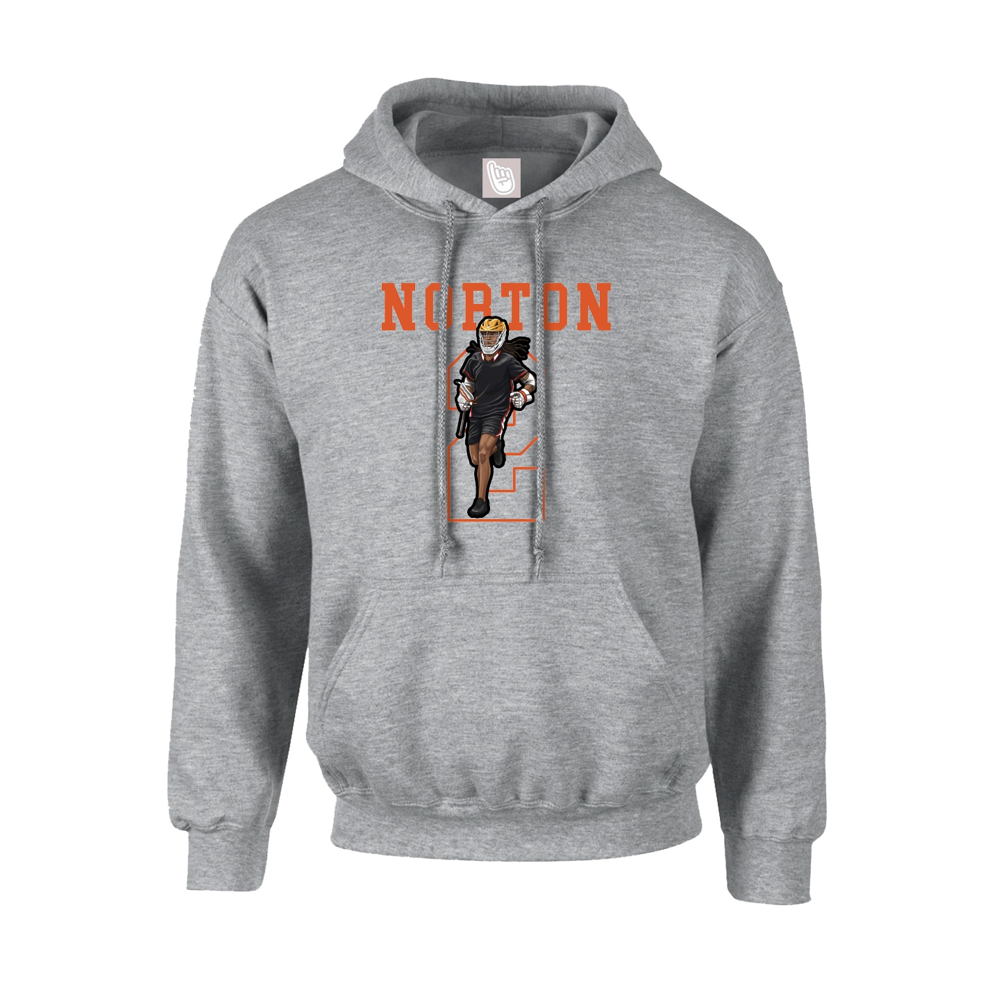 Hoodie — Shirsey in Grey