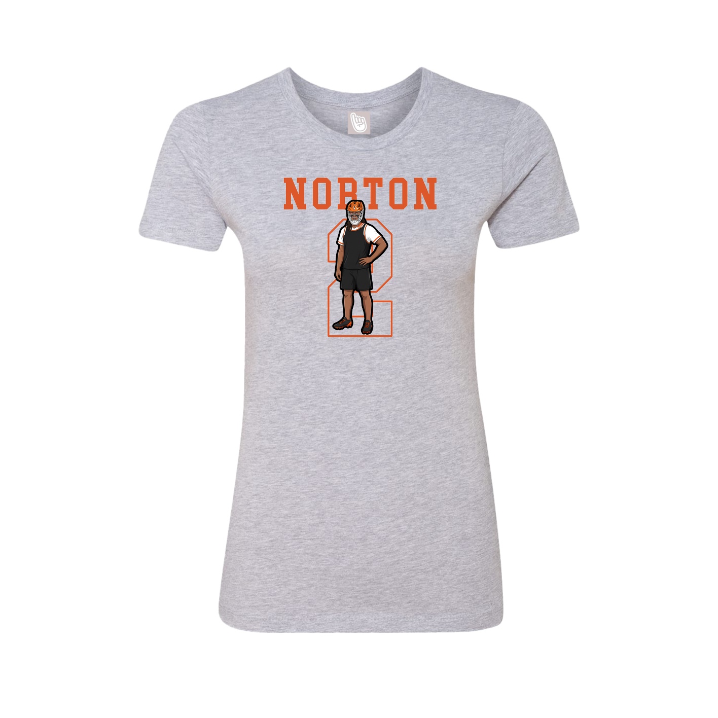 Fitted Women's Tee — Shirsey in Grey