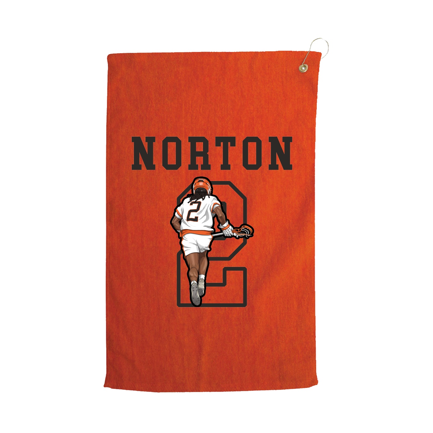 Golf Towel — Shirsey in Orange