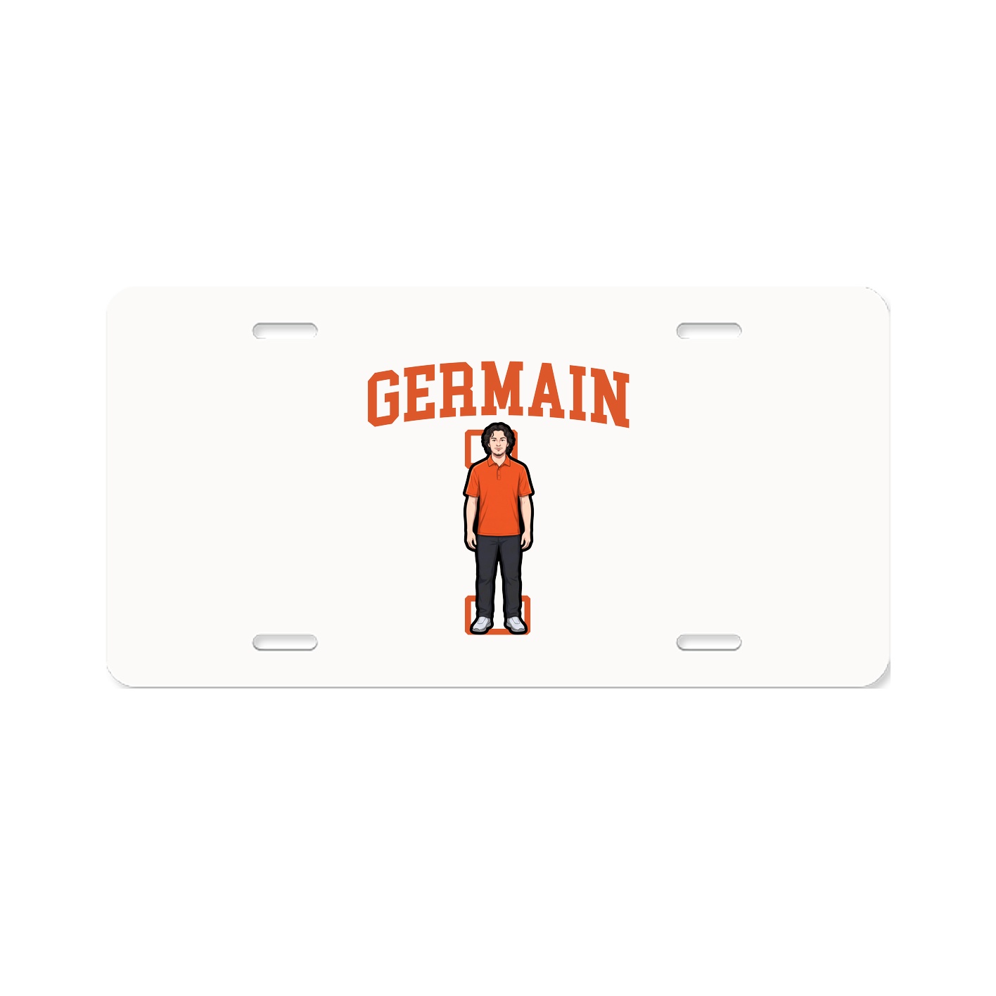 License Plate — Shirsey in Classic