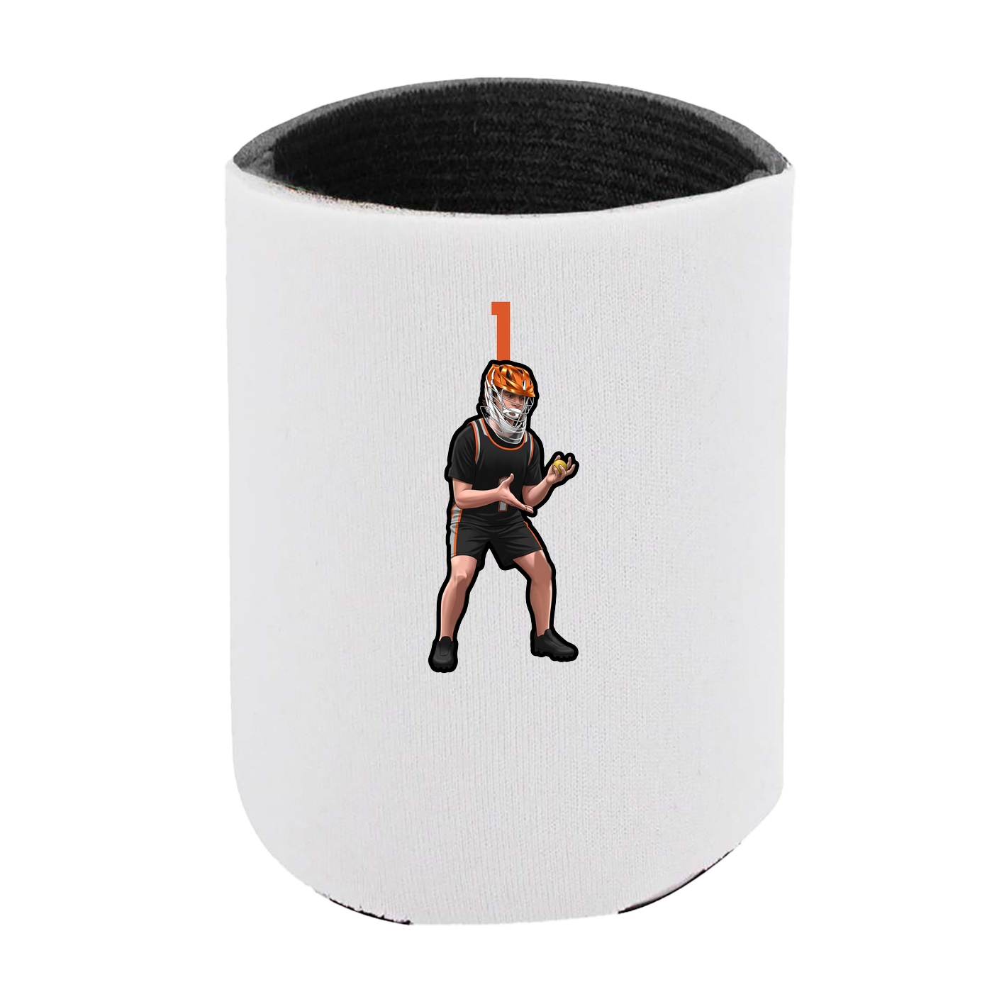 Can Holder — Number Top in White