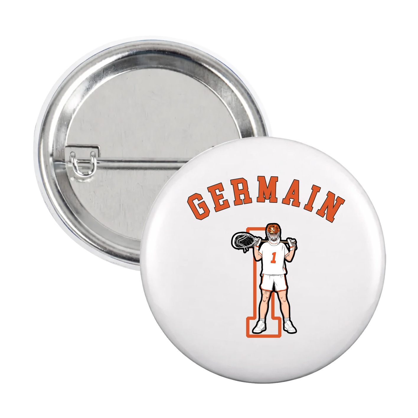 Game Day Button — Shirsey Arch in White