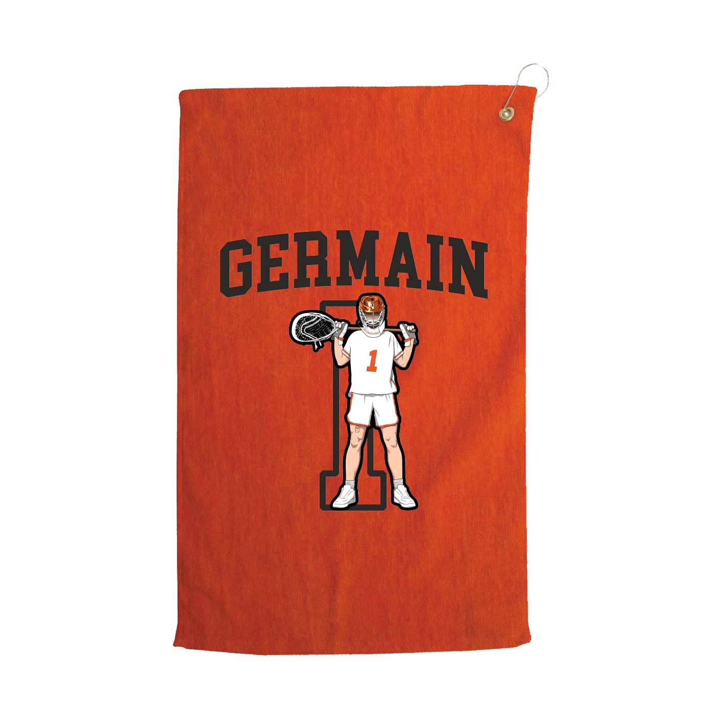 Golf Towel — Shirsey in Orange