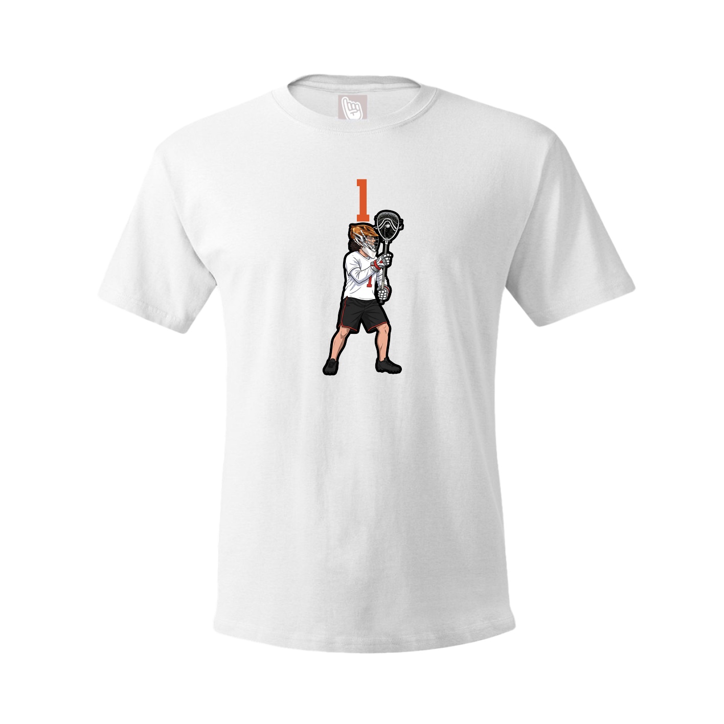 Tee — Number Top in White