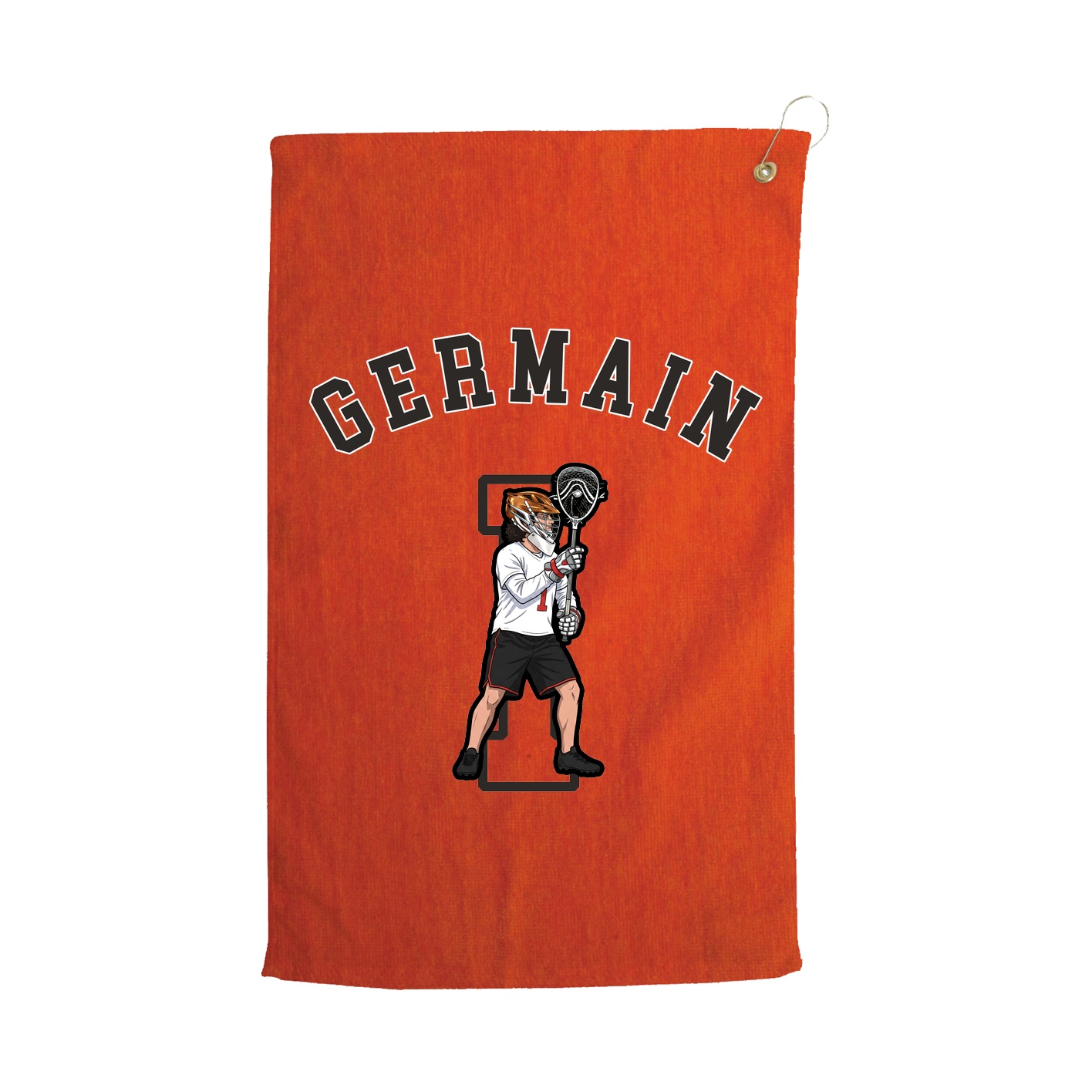 Golf Towel — Shirsey Arch in Orange