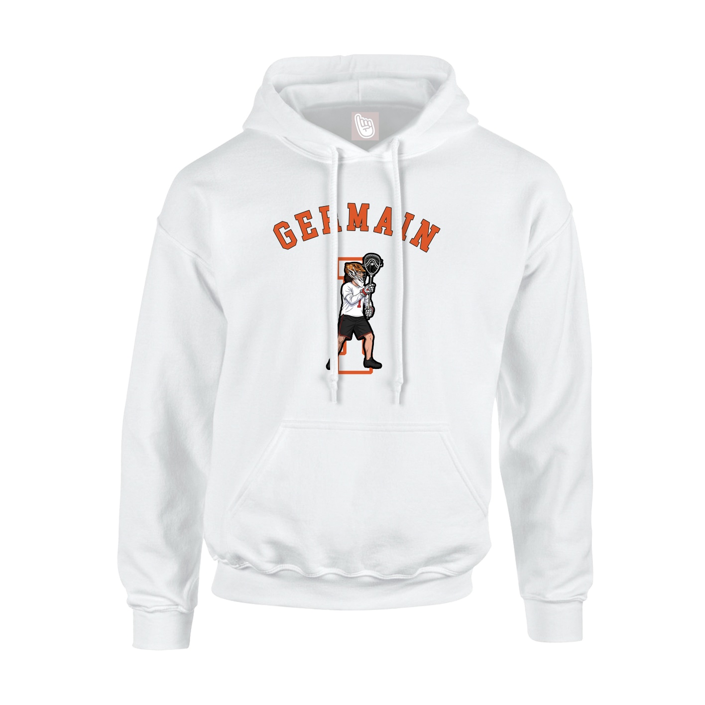 Hoodie — Shirsey Arch in White