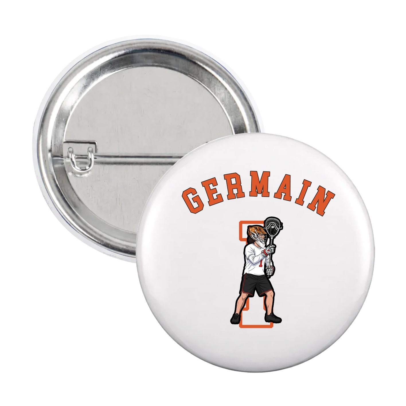 Game Day Button — Shirsey Arch in White