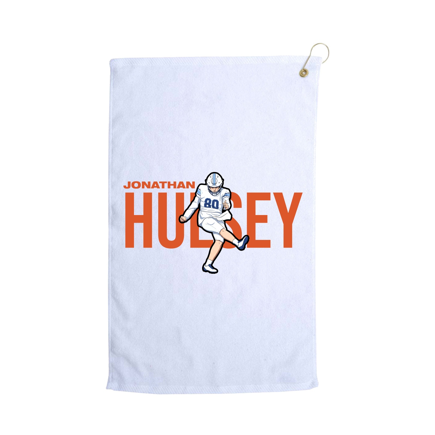 Golf Towel — Player Name in White