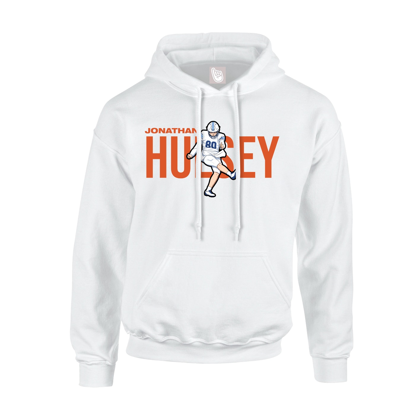 Hoodie — Player Name in White