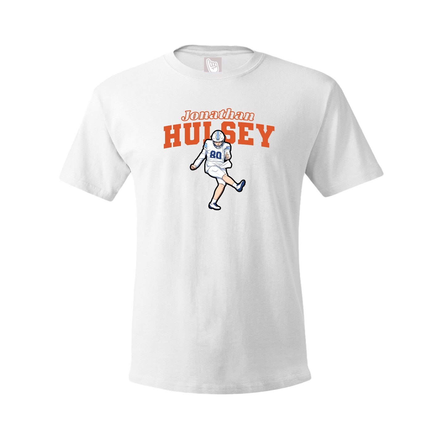 Tee — Name Arch in White