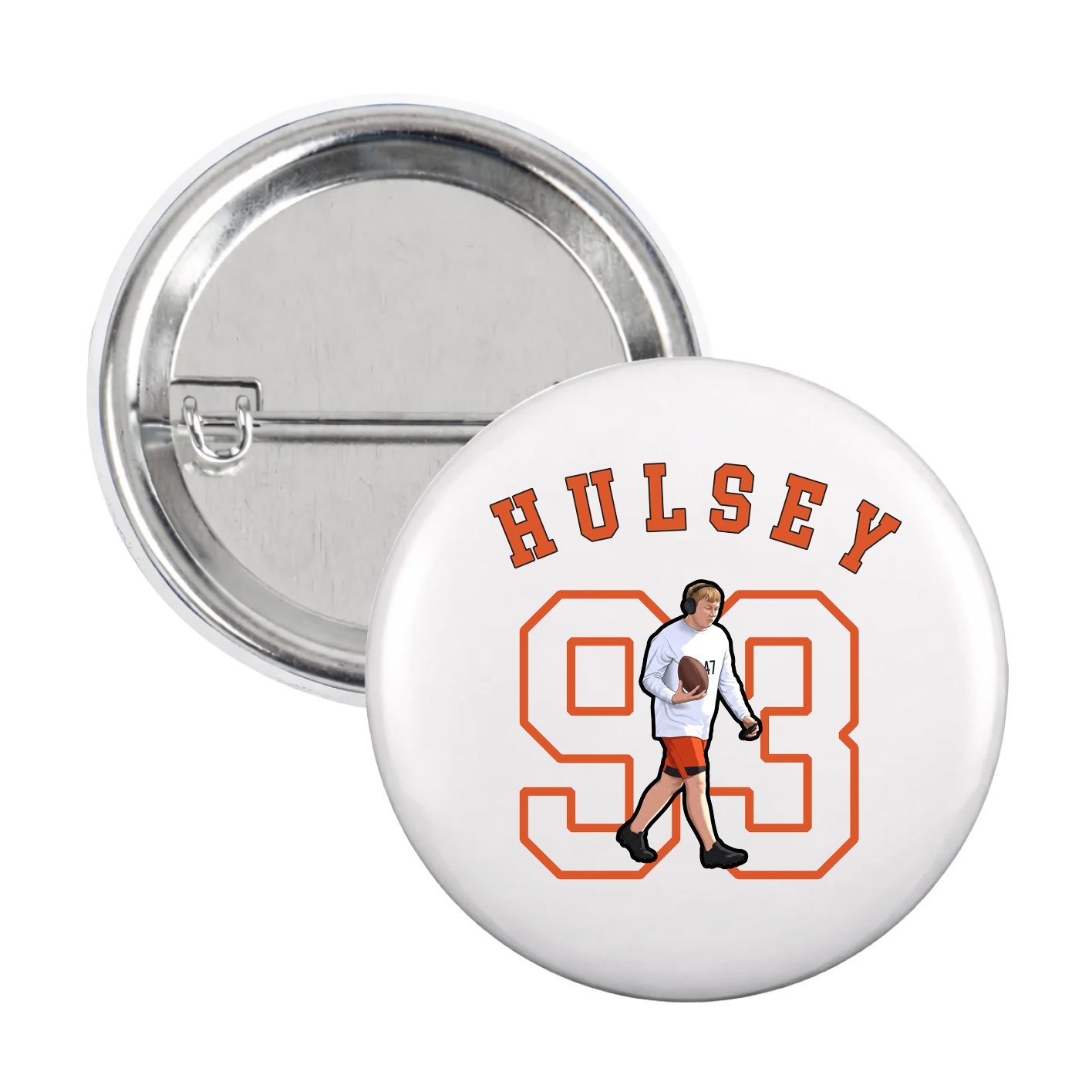 Game Day Button — Shirsey Arch in White