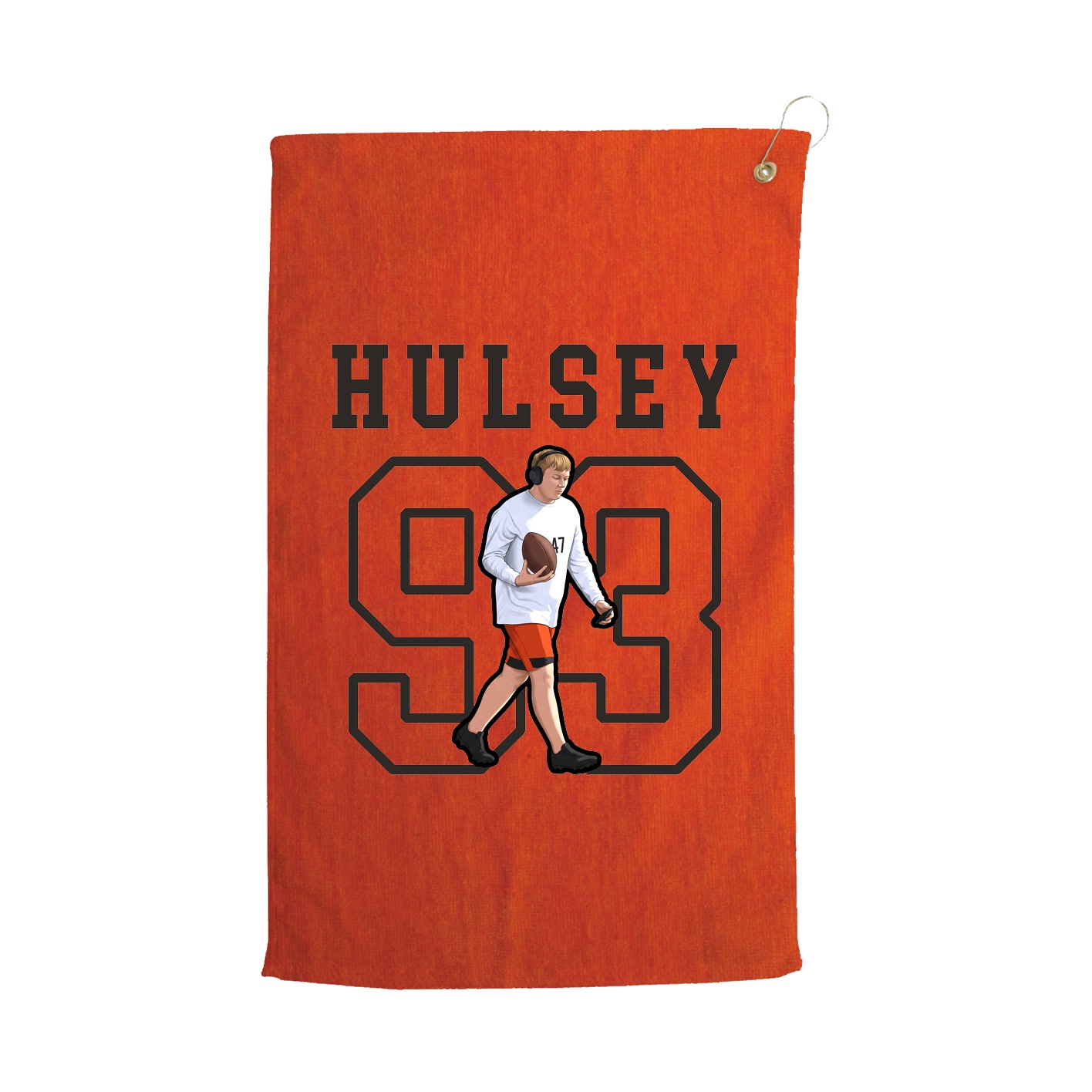 Golf Towel — Shirsey in Orange