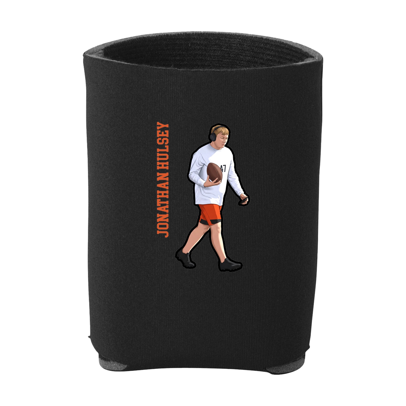 Can Holder — Name Vertical in Black