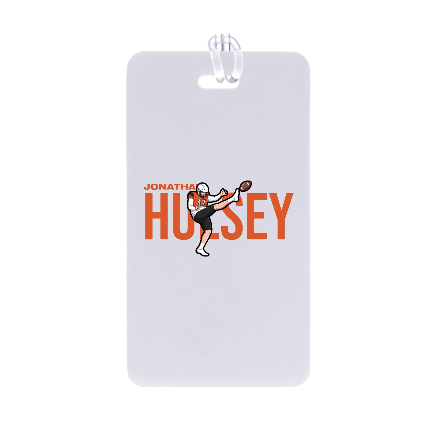Bag Tag — Player Name in Classic