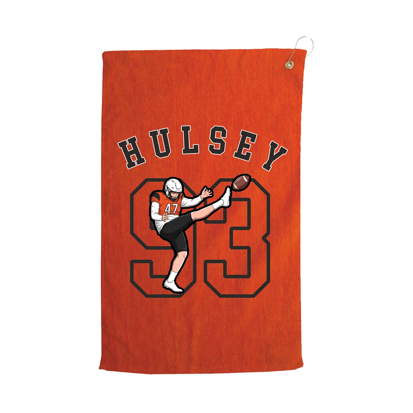 Golf Towel — Shirsey Arch in Orange