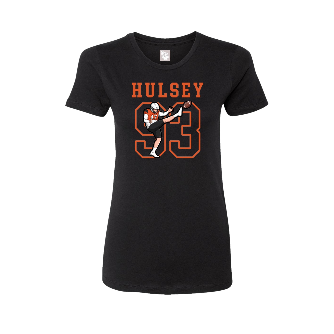 Fitted Women's Tee — Shirsey in Black