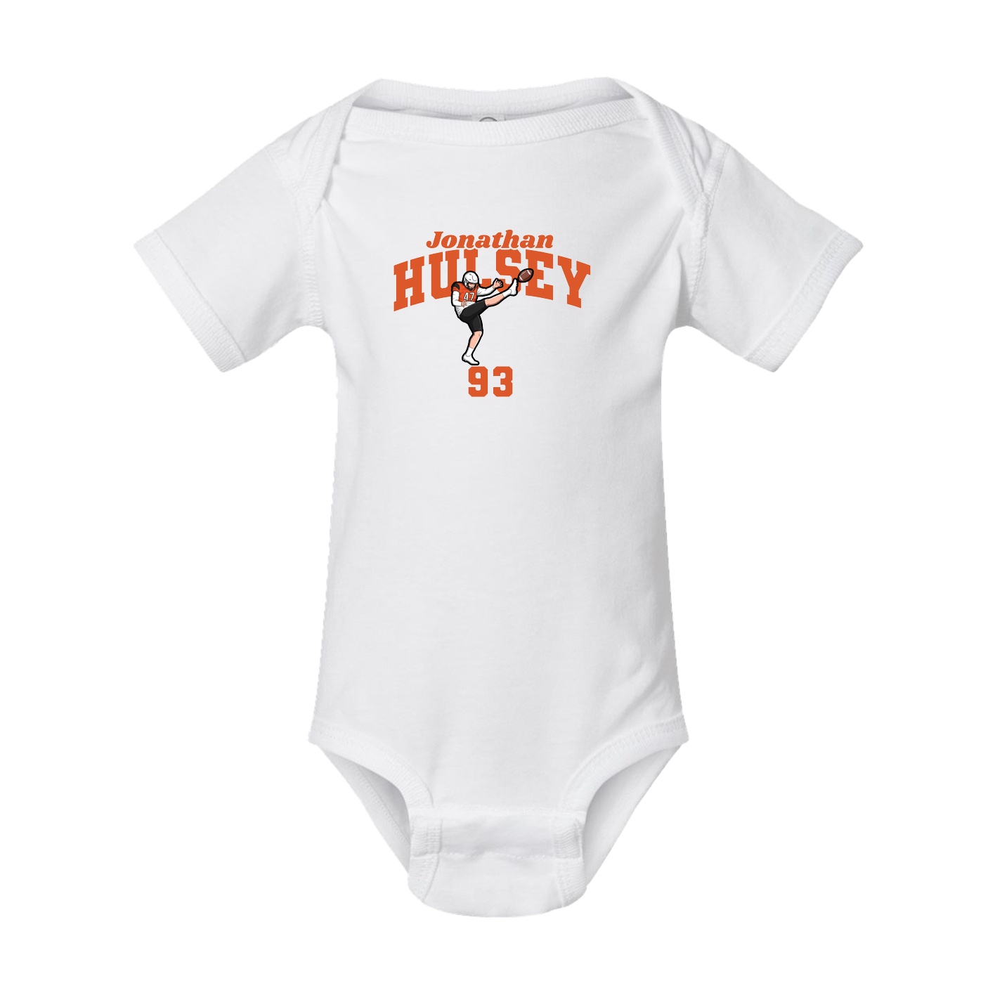 Baby Onesie — Signature Arch in White