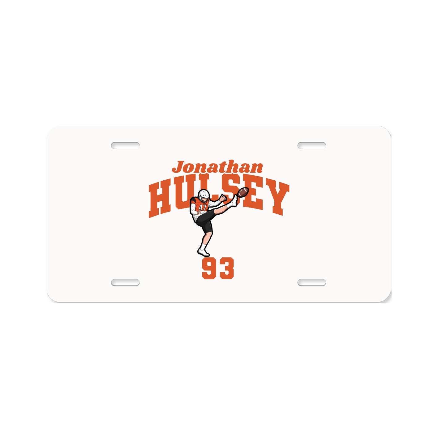 License Plate — Signature Arch in Classic