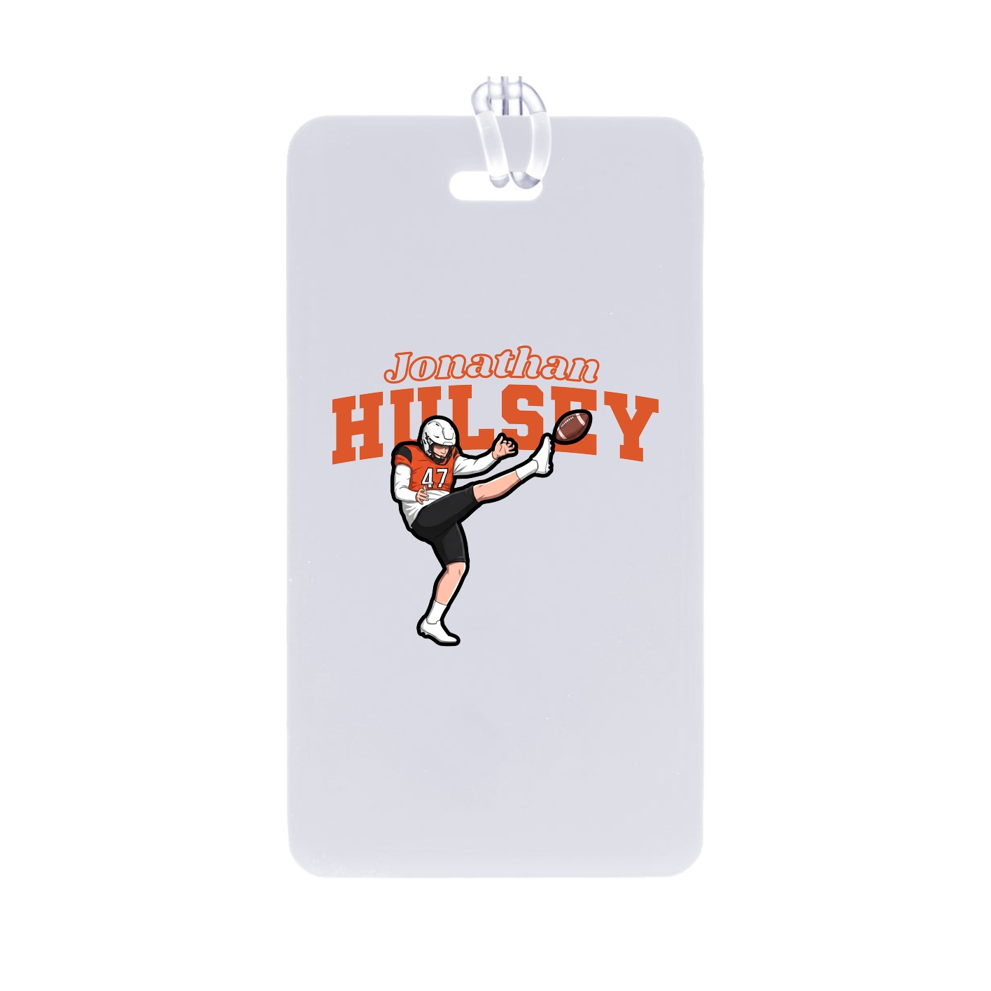 Bag Tag — Name Arch in Classic