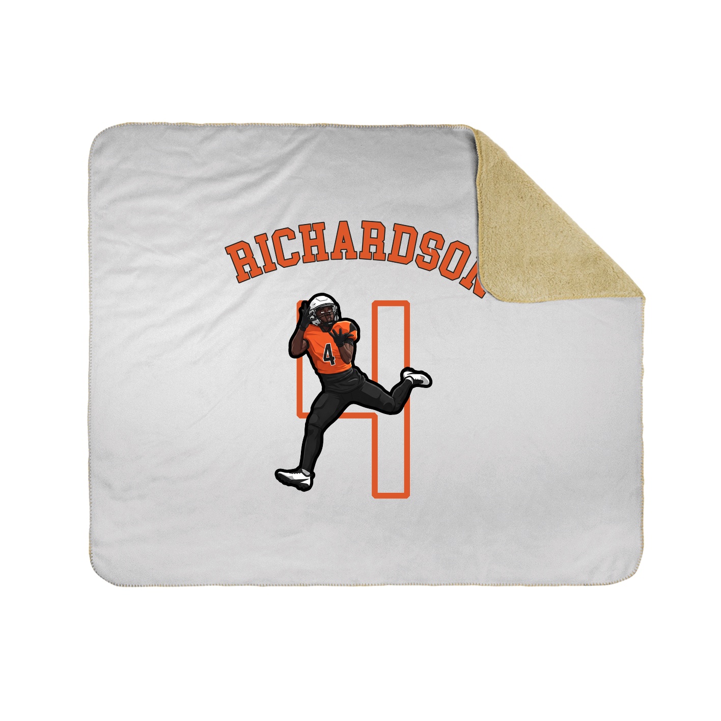 Throw Blanket — Shirsey Arch in White