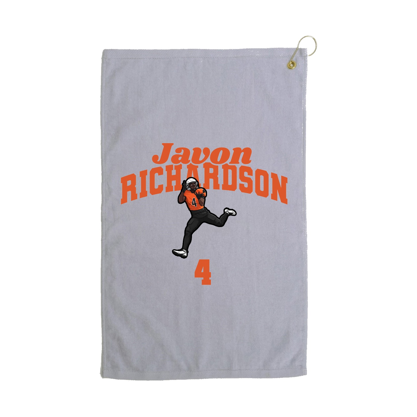 Golf Towel — Signature Arch in Grey