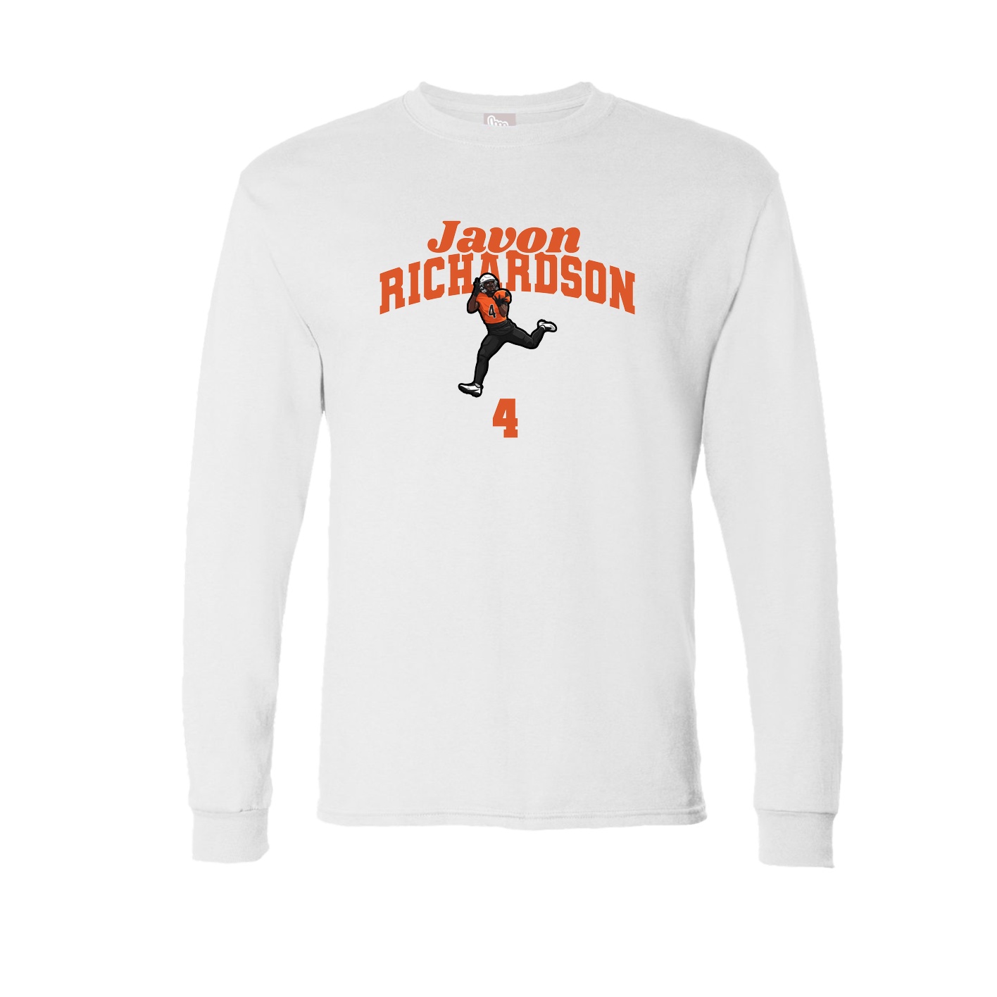 Long Sleeve Tee — Signature Arch in White