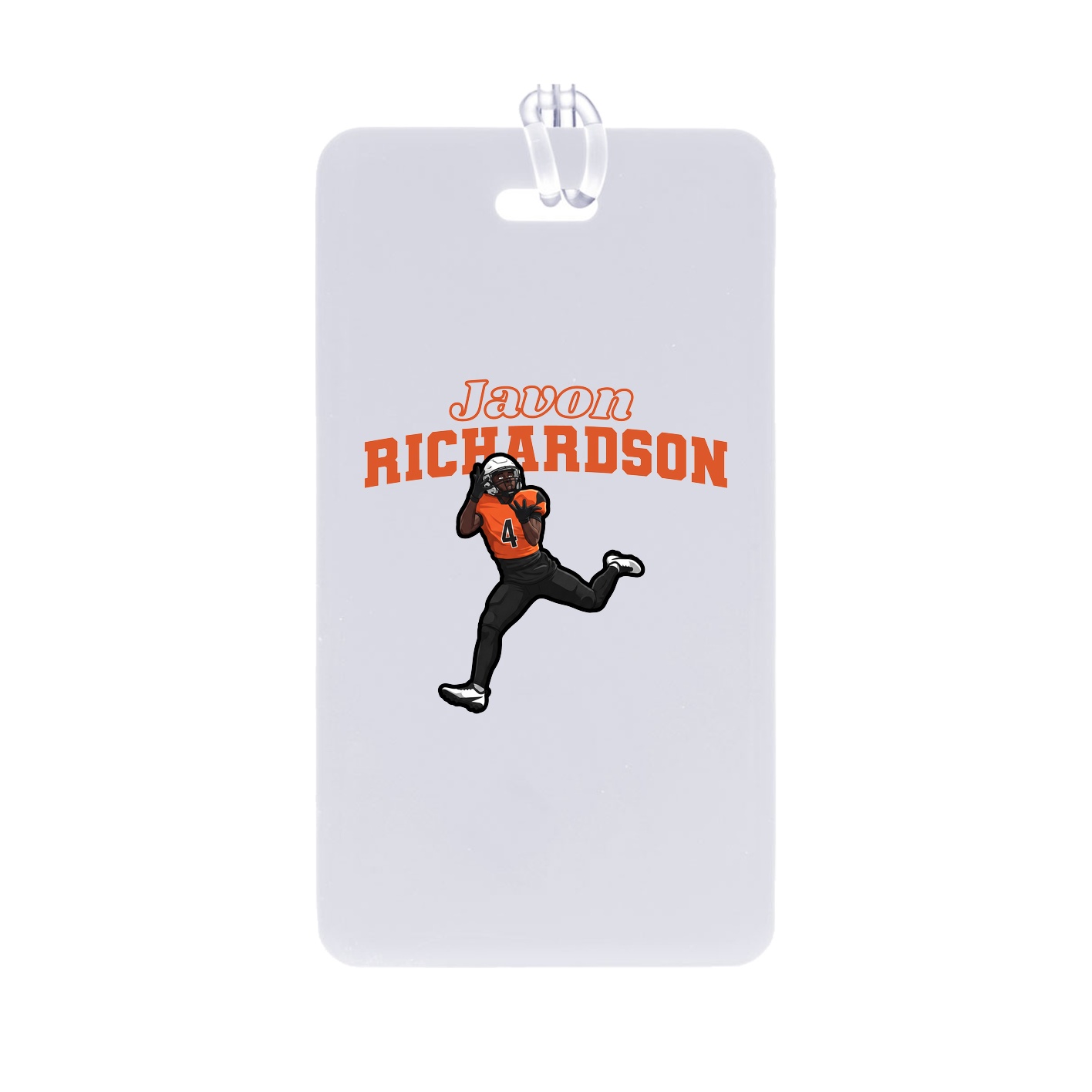 Bag Tag — Name Arch in Classic