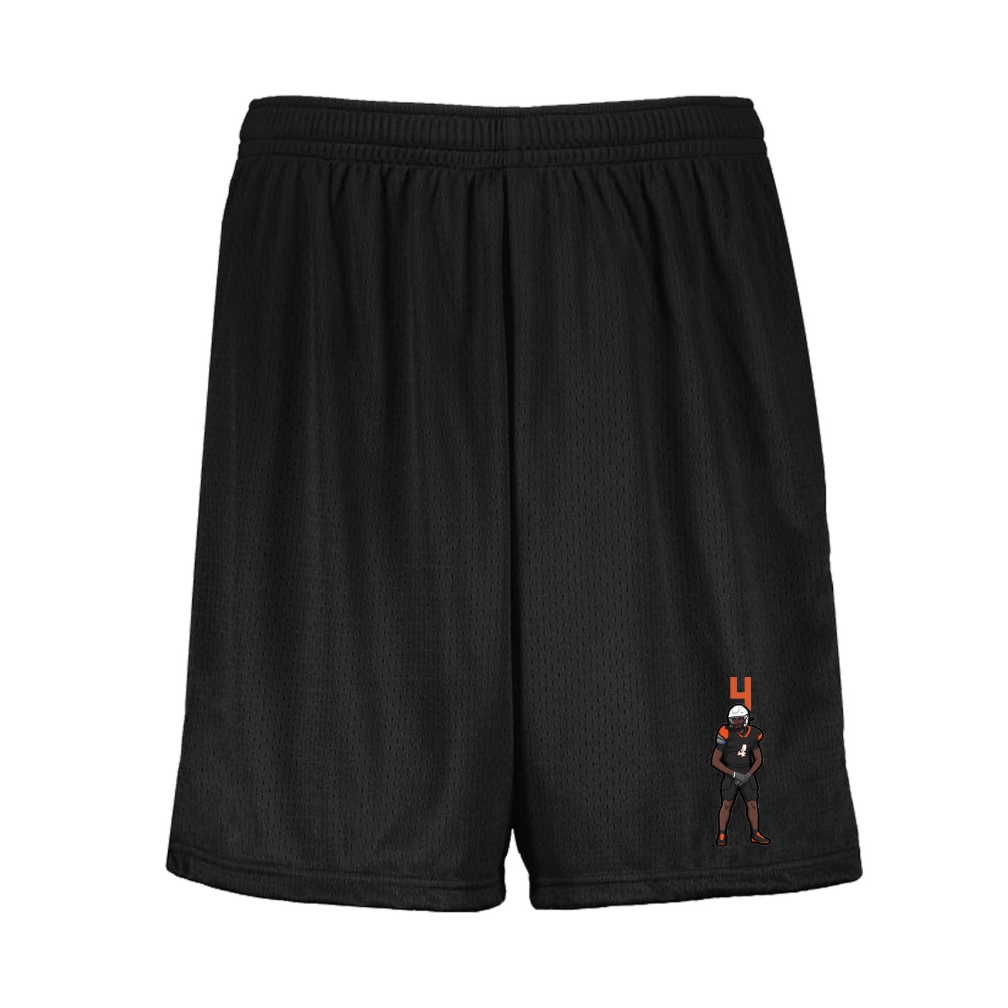 Shorts — Number Top in Black